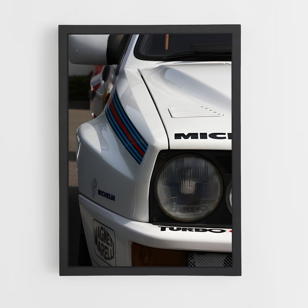 Poster Delta Racing – affiche Lancia (vue 2)